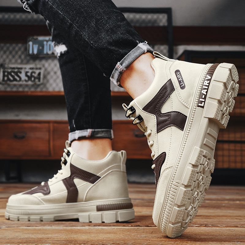 Rudens vyriški laisvalaikio batai 2023 m. Nauji patogūs ir dėvėjimuisi atsparūs sportiniai batai Trend serijos vidutinio dydžio vyriški laisvalaikio sportiniai batai
