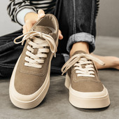 Jesenska muška popularna muška obuća Visokokvalitetna sportska obuća s debelim potplatom Muška obuća za slobodno vrijeme Sportska obuća Muške vulkanizirane cipele