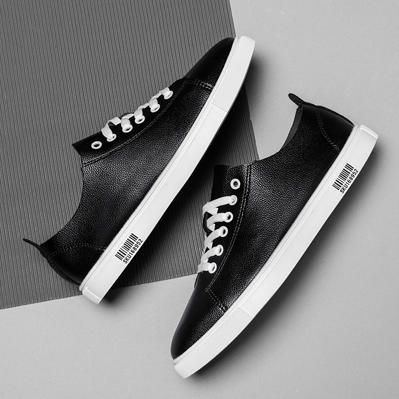 Four Seasons Pantofi albi la modă Casual, confortabili, respirabili, pantofi sport, modă de stradă, multicolore, opțional, pantofi pentru bărbați