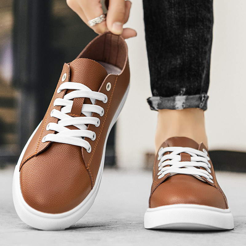 Four Seasons Pantofi albi la modă Casual, confortabili, respirabili, pantofi sport, modă de stradă, multicolore, opțional, pantofi pentru bărbați