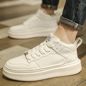 Toamnă și iarnă Pantofi noi cu talpă groasă Pantofi bărbați Tendință la modă Pantofi vulcanizați pentru bărbați Pantofi sport Pantofi pentru bărbați Pantofi sport