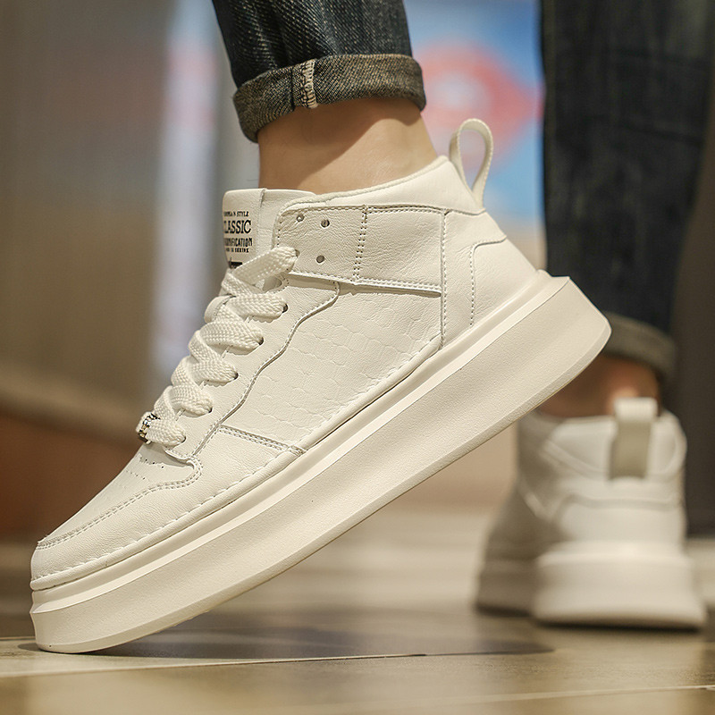 Toamnă și iarnă Pantofi noi cu talpă groasă Pantofi bărbați Tendință la modă Pantofi vulcanizați pentru bărbați Pantofi sport Pantofi pentru bărbați Pantofi sport