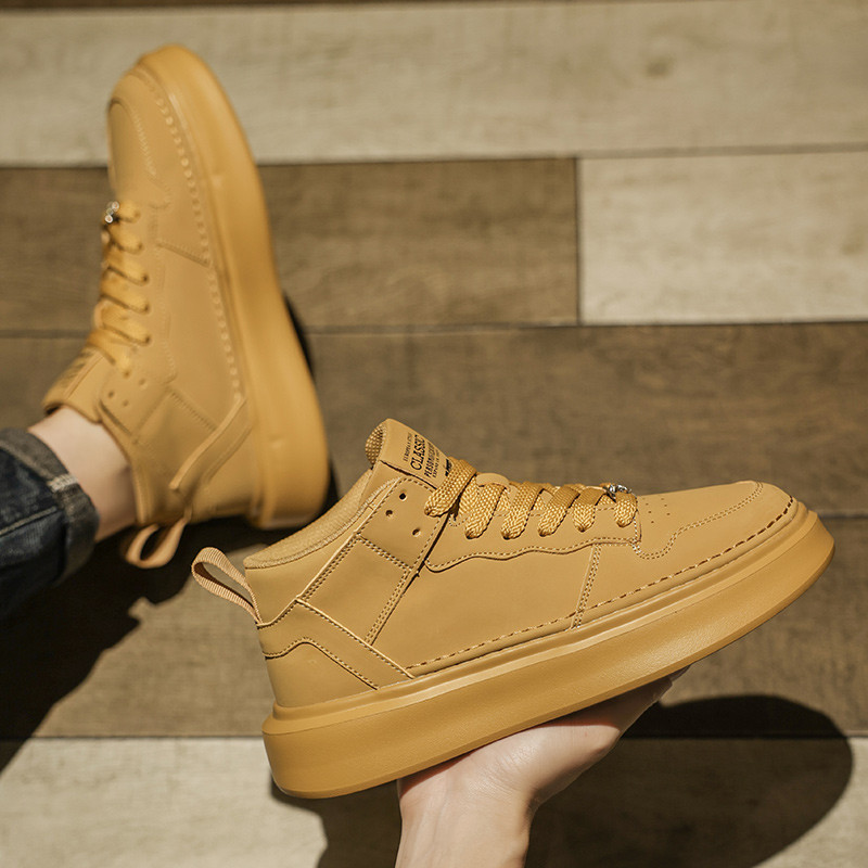 Toamnă și iarnă Pantofi noi cu talpă groasă Pantofi bărbați Tendință la modă Pantofi vulcanizați pentru bărbați Pantofi sport Pantofi pentru bărbați Pantofi sport