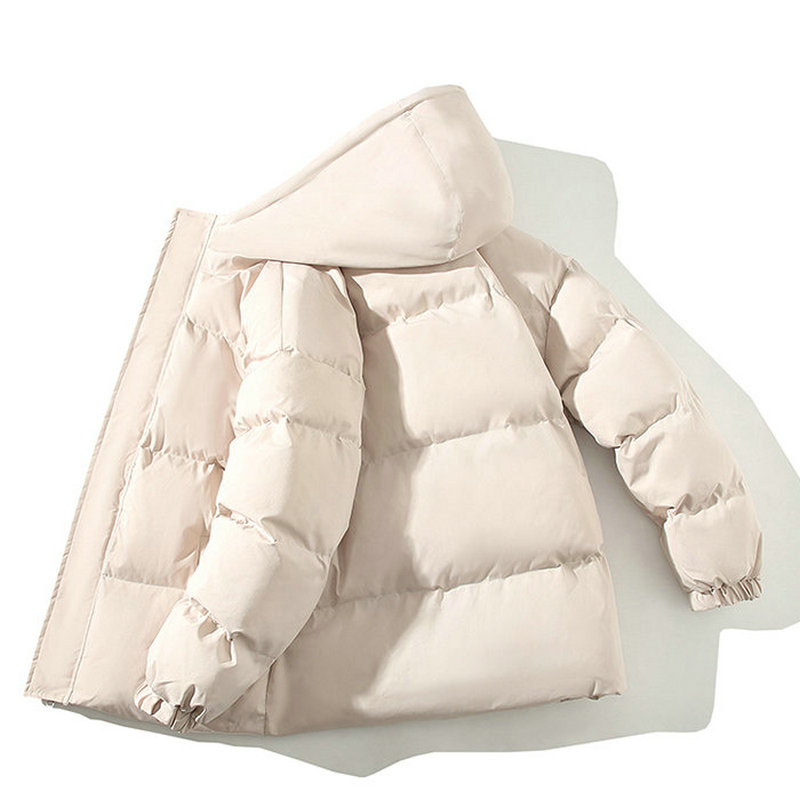 Zimski novi retro parka kaput Muška jakna Oversize Topli kaputi s kapuljačom Korejska modna pufer ženska jakna Široka ulična odjeća