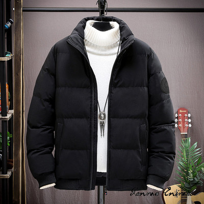 Muške podebljane parke sa samostojećim ovratnikom Zimska jakna Muški parker kaput Zimski topli debeli kaput s patentnim zatvaračem Podstavljeni kaput za muškarce