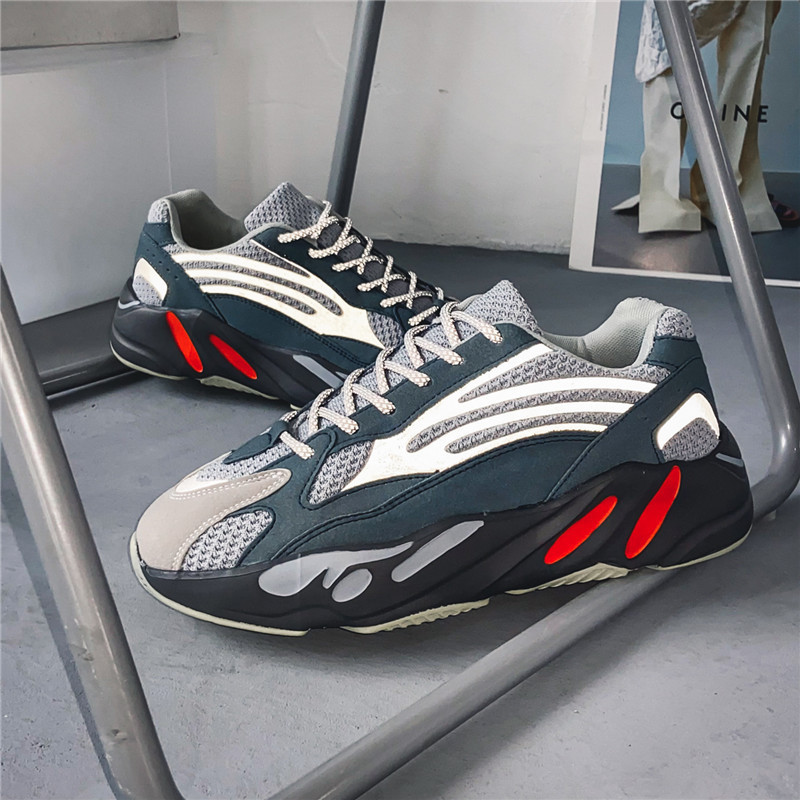 Proljetno-jesenski modni trend Prozračne sportske reflektirajuće muške cipele za trčanje Muške ležerne tenisice Debele tenisice Tenis Masculino