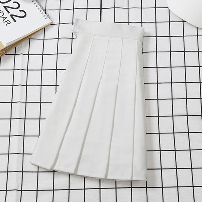 Fusta neagră pentru femei cu talie înaltă haine de vară vintage coreeană Harajuku roșu A Line Mini Eam School fuste scurte plisate pentru femei