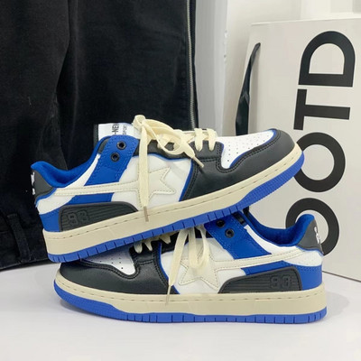 Adidași Air Star cu design de marcă de lux pentru bărbați, imprimare cu litere de modă, pantofi alb, cu talpă groasă, pantofi ușori de mers