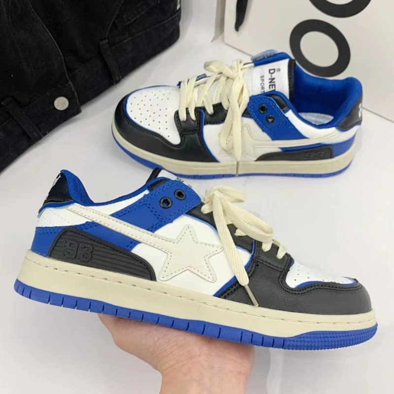 Adidași Air Star cu design de marcă de lux pentru bărbați, imprimare cu litere de modă, pantofi alb, cu talpă groasă, pantofi ușori de mers