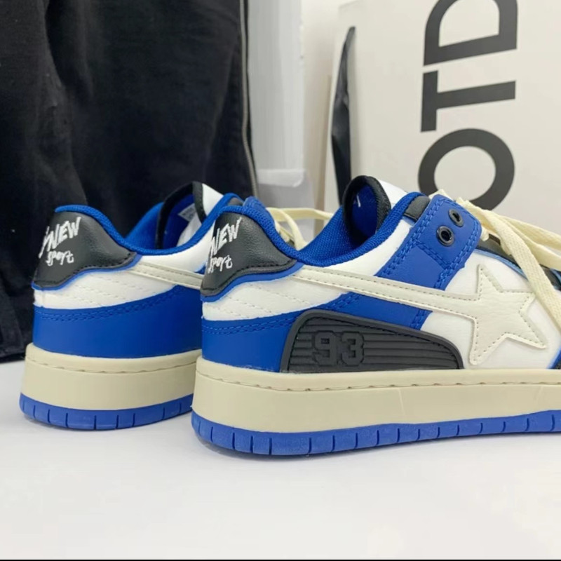 Adidași Air Star cu design de marcă de lux pentru bărbați, imprimare cu litere de modă, pantofi alb, cu talpă groasă, pantofi ușori de mers