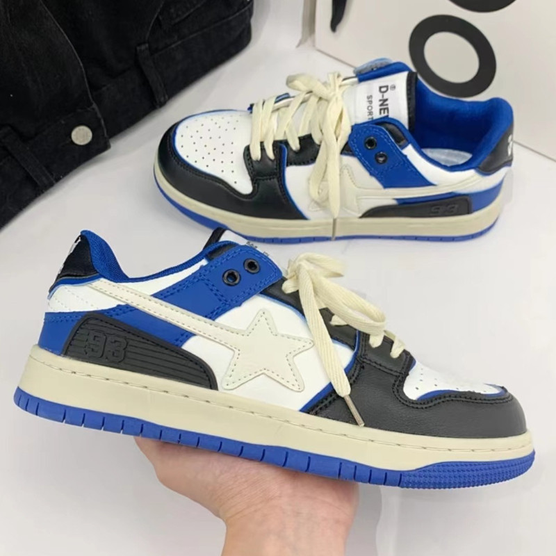 Adidași Air Star cu design de marcă de lux pentru bărbați, imprimare cu litere de modă, pantofi alb, cu talpă groasă, pantofi ușori de mers