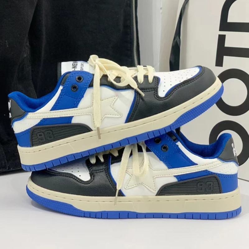 Adidași Air Star cu design de marcă de lux pentru bărbați, imprimare cu litere de modă, pantofi alb, cu talpă groasă, pantofi ușori de mers