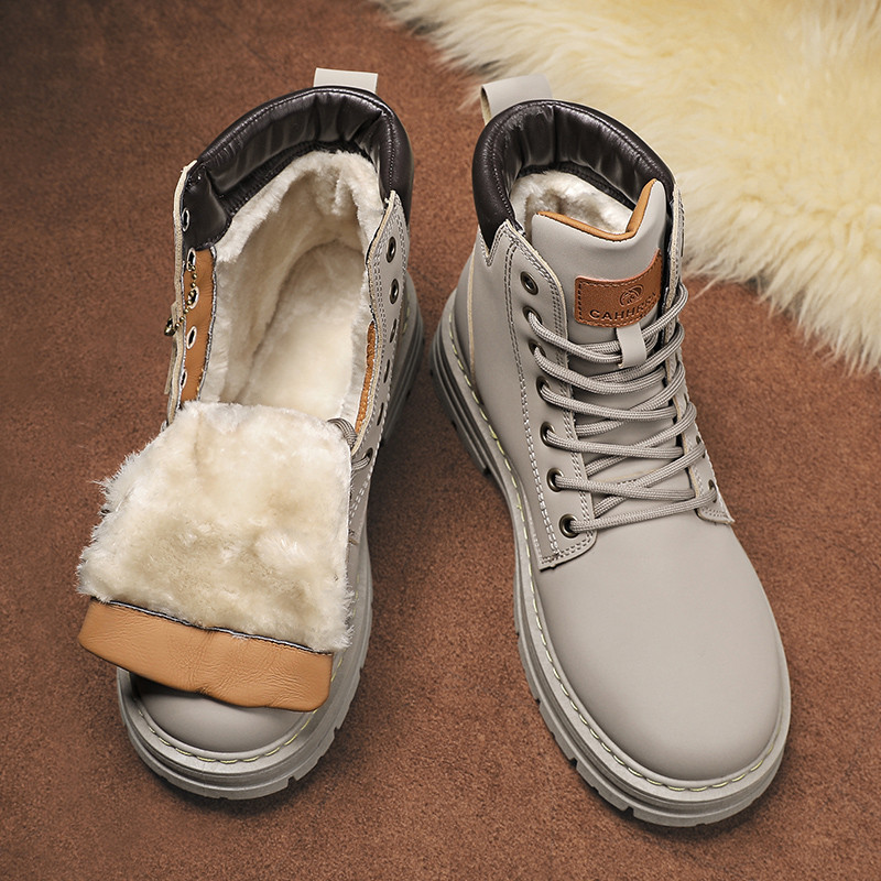 2023 m. žiemos batai Vyriški Martin Boots Outdoor Comfort Geltoni batai, klasikinio dizaino, aukščiausios klasės vyriškų laisvalaikio batų pasirinkimas