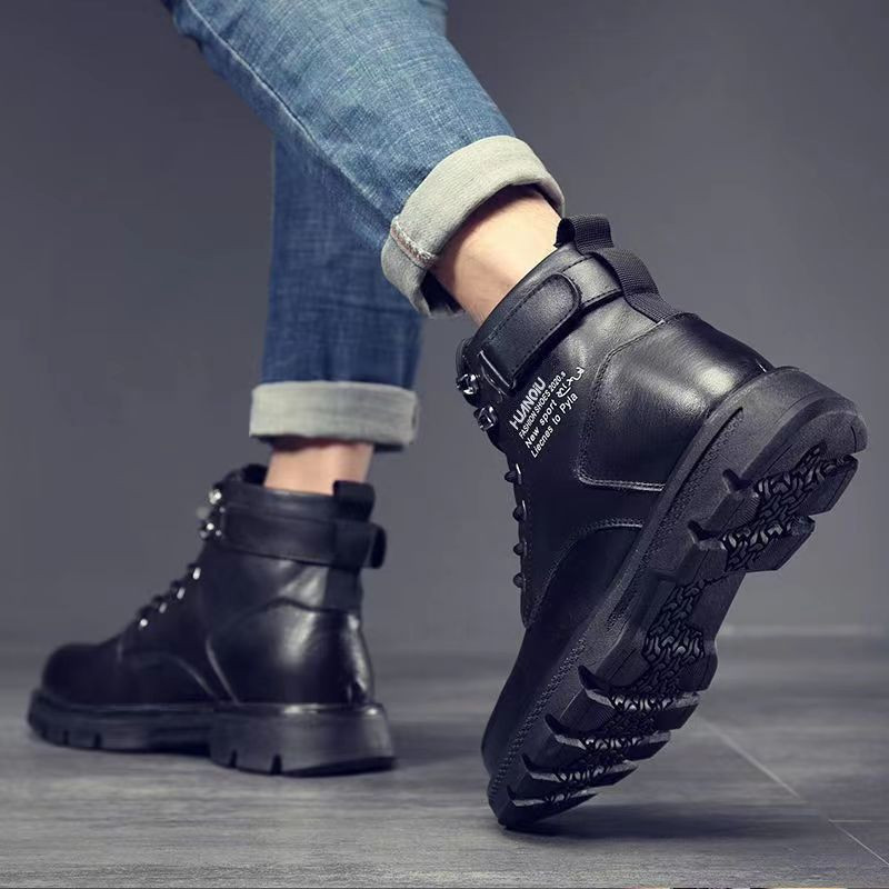 Badu.bg Martin Boots Мъжки пролетни мъжки обувки Нови мъжки ботуши ...