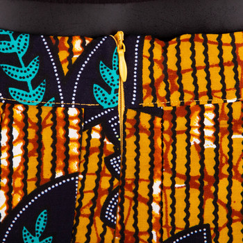 Γυναικείες μίνι φούστες African Ankara print Πλισέ φούστα Καλοκαιρινό βολάν Ψηλόμεσο Plus μέγεθος Α σε γραμμή Φούστα Αφρικανικά ρούχα S2127007