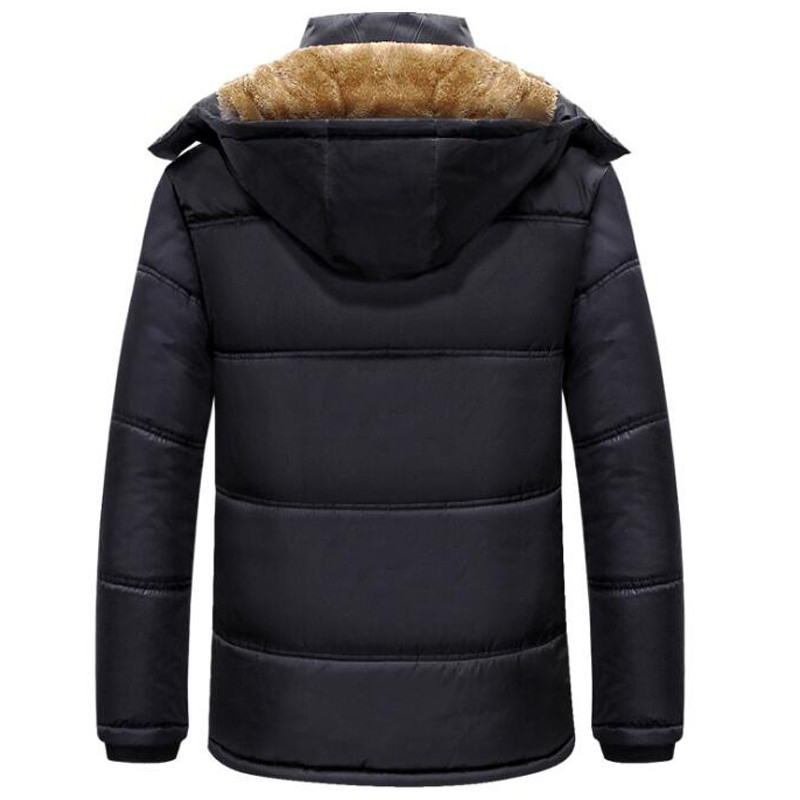 Nové zimné parky pre mužov, zahusťovacia ležérna bavlnená bunda, vonku, nepremokavá, vetruodolná, priedušná, parka, plus veľkosť 5XL