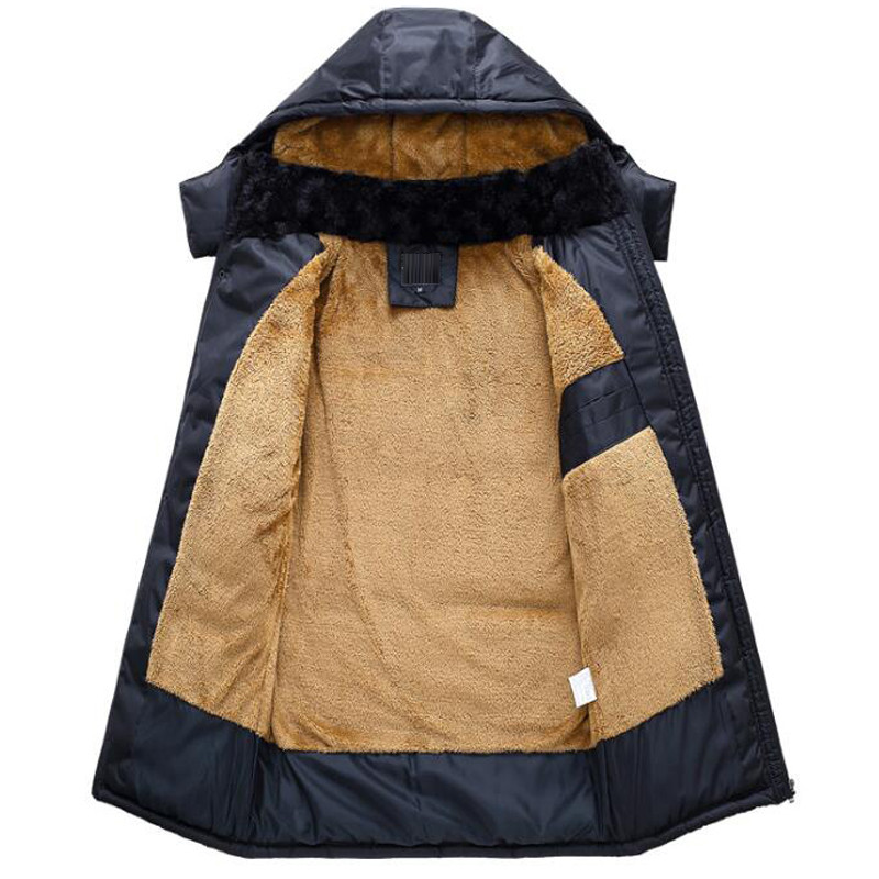 Nové zimné parky pre mužov, zahusťovacia ležérna bavlnená bunda, vonku, nepremokavá, vetruodolná, priedušná, parka, plus veľkosť 5XL