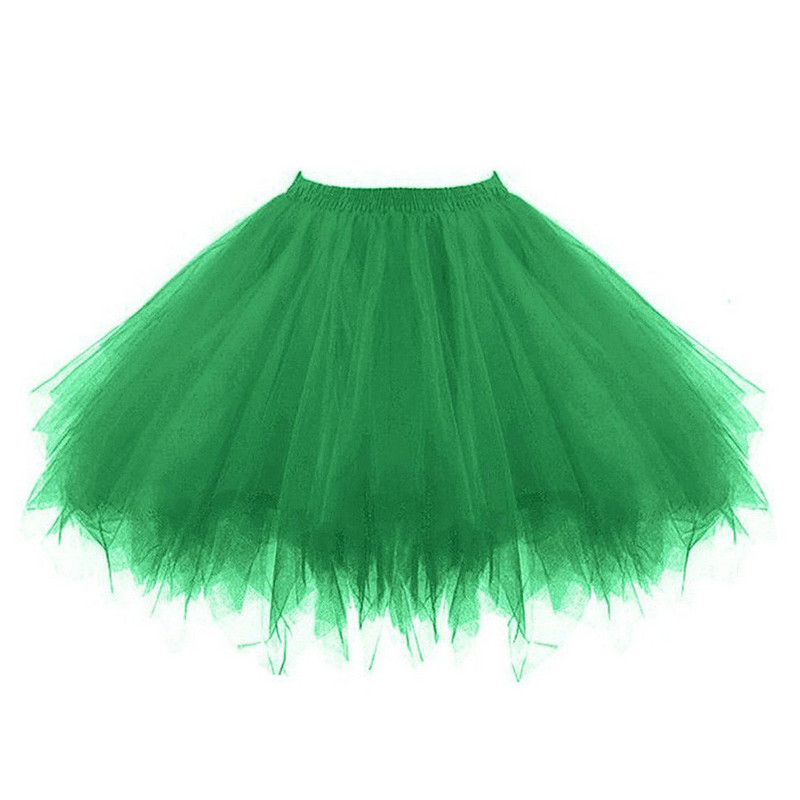 Fuste femei Tutu Princess Fashion Balet Fusta neagra Fusta pufoasa Pentru femei Tulle Jupon Fuste Elastic Adulti Fusta Tutu Roz