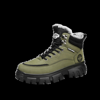 2023 νέα χειμερινά βαμβακερά παπούτσια Martin μπότες ορειβατικά παπούτσια δερμάτινα τοπ casual sneakers