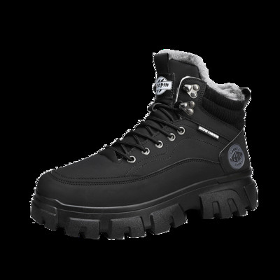 2023 νέα χειμερινά βαμβακερά παπούτσια Martin μπότες ορειβατικά παπούτσια δερμάτινα τοπ casual sneakers