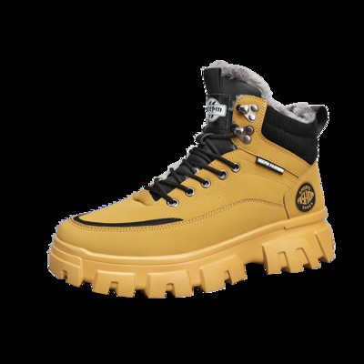 2023 νέα χειμερινά βαμβακερά παπούτσια Martin μπότες ορειβατικά παπούτσια δερμάτινα τοπ casual sneakers