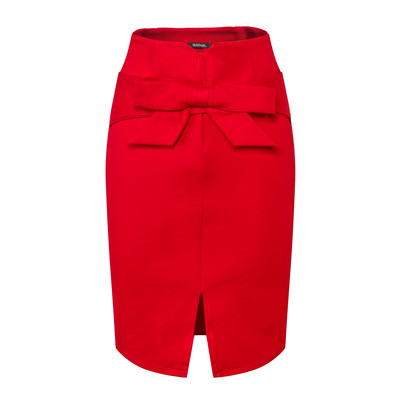 Nova modna ženska pencil suknja do koljena, elegantna leptir suknja s otvorenim prorezom, plus veličina S-5XL