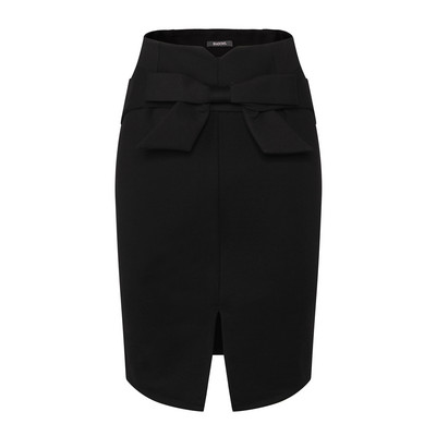 Nova modna ženska pencil suknja do koljena, elegantna leptir suknja s otvorenim prorezom, plus veličina S-5XL