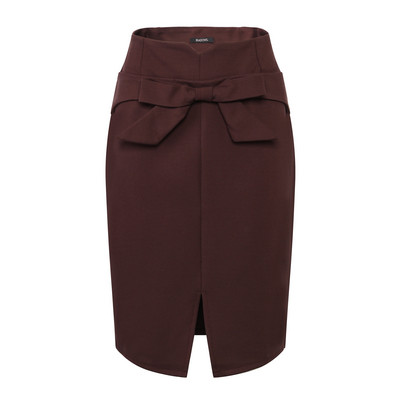 Nova modna ženska pencil suknja do koljena, elegantna leptir suknja s otvorenim prorezom, plus veličina S-5XL