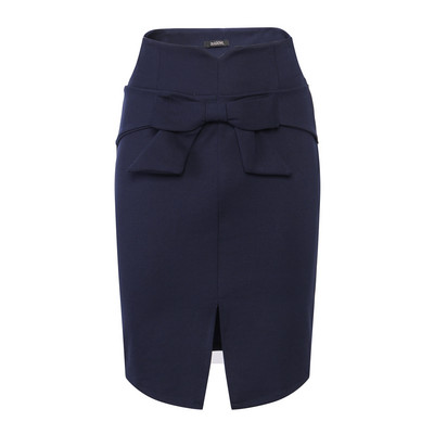 Nova modna ženska pencil suknja do koljena, elegantna leptir suknja s otvorenim prorezom, plus veličina S-5XL