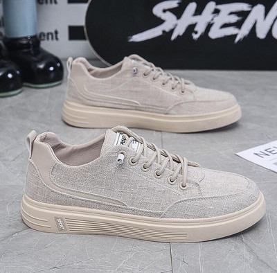 Pantofi pentru bărbați pantofi panza pantofi casual respirabili pentru mers, primăvară, toamnă, pantofi vulcanizați, confortabili, pantofi pentru bărbați