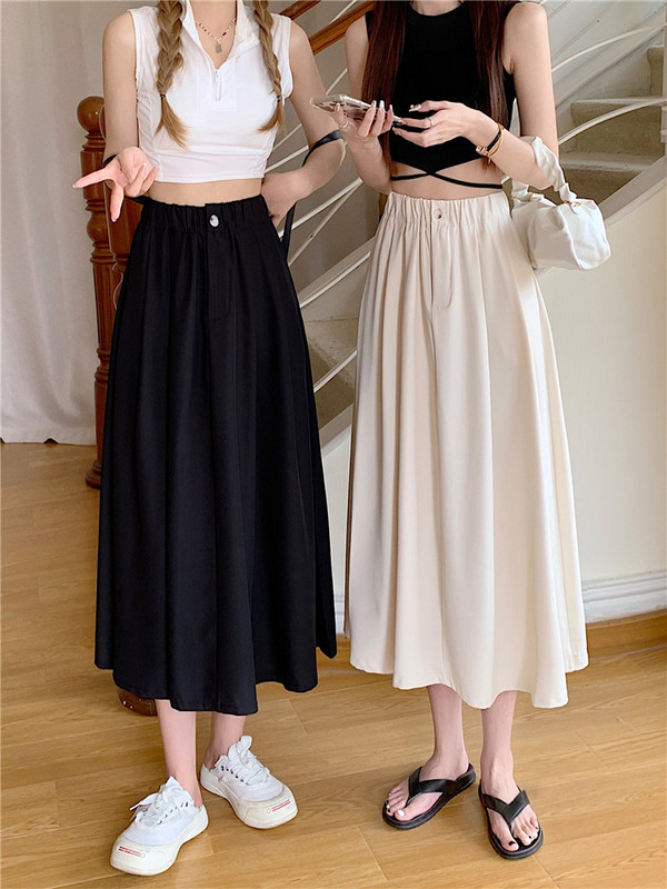 SURMIITRO Plus Veličina 4XL Duga midi plisirana suknja Ženska ljetna korejska moda 2023. Ležerna višeslojna ženska suknja visokog struka