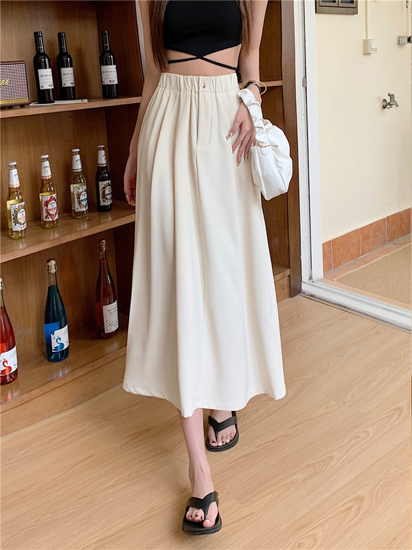 SURMIITRO Plus Veličina 4XL Duga midi plisirana suknja Ženska ljetna korejska moda 2023. Ležerna višeslojna ženska suknja visokog struka