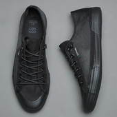 2022 m. nauji vyriški vulkanizuoti batai, vasariniai paprasti „Joker“ batai, balti, kvėpuojantys drobiniai tinkleliai, juodi chaki spalvos, S21631