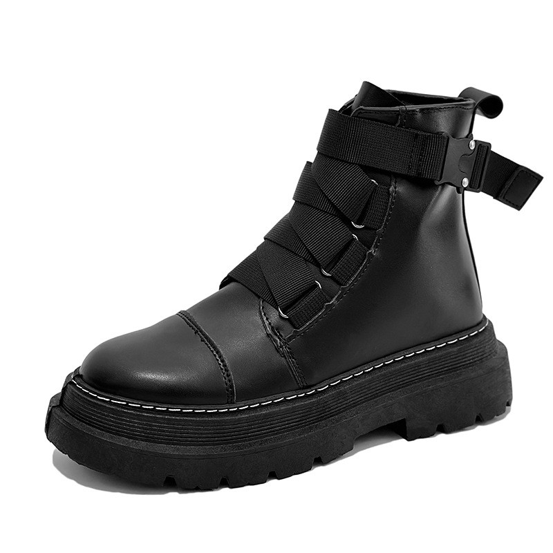 Cizme Martin Ghete de motocicletă pentru bărbați Tendință din 2024 Toamnă/Iarnă Noi Cizme confortabile pentru bărbați Cizme mari de lucru