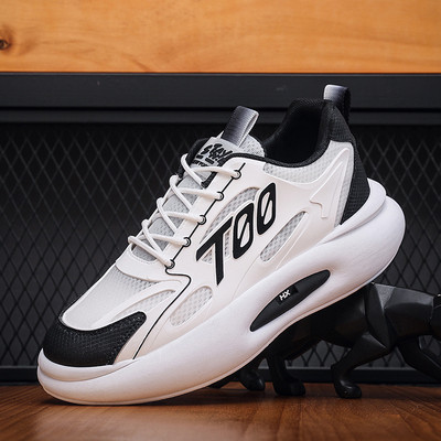 Muške jesenske prozračne mrežaste cipele za slobodno vrijeme, lagane cipele za fitness, muške modne tenisice, cipele na vezanje, vanjske cipele koje se ne kližu