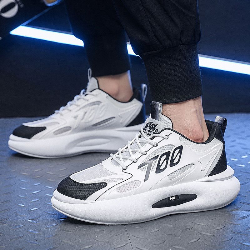 Muške jesenske prozračne mrežaste cipele za slobodno vrijeme, lagane cipele za fitness, muške modne tenisice, cipele na vezanje, vanjske cipele koje se ne kližu