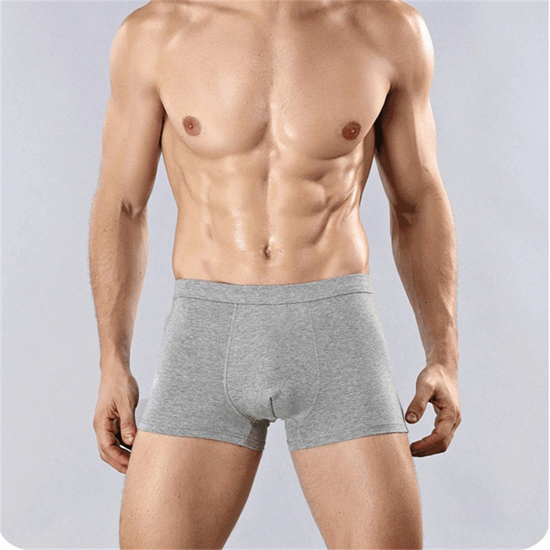 M-XXL Ανδρικά βαμβακερά μπόξερ Fashion Comfort Boxer Εσώρουχα Κοντά ανδρικά σώβρακα Boxer Vetement Homme Men Sports Soft Boxers