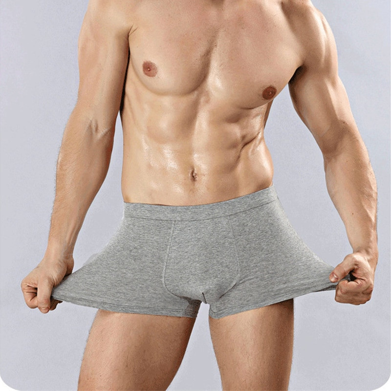 M-XXL Ανδρικά βαμβακερά μπόξερ Fashion Comfort Boxer Εσώρουχα Κοντά ανδρικά σώβρακα Boxer Vetement Homme Men Sports Soft Boxers