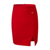 Νέα μόδα 2019 Καλοκαιρινή γυναικεία φούστα Ψηλόμεση Candy Color Plus Size Ελαστική πλισέ σέξι pencil φούστα S-5XL