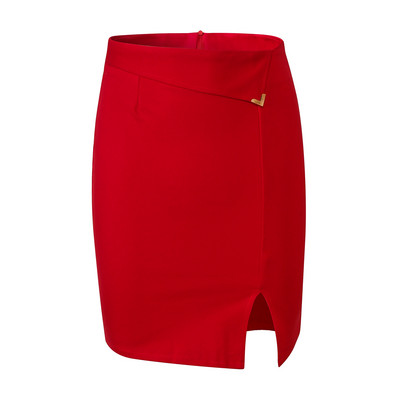 Νέα μόδα 2019 Καλοκαιρινή γυναικεία φούστα Ψηλόμεση Candy Color Plus Size Ελαστική πλισέ σέξι pencil φούστα S-5XL