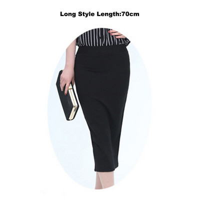 TUHAO 5XL 4XL 3XL Fusta Dimensiuni Plus Formal Fusta NEGRA Fuste Femei de vara Fusta creion eleganta Imbracaminte pentru dama YN02