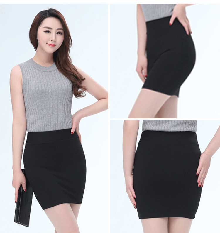 TUHAO 5XL 4XL 3XL Fusta Dimensiuni Plus Formal Fusta NEGRA Fuste Femei de vara Fusta creion eleganta Imbracaminte pentru dama YN02