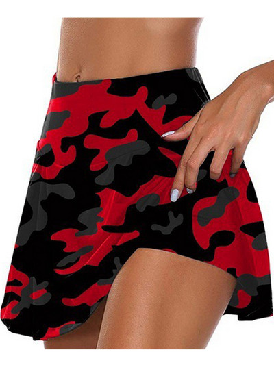 2022 Γυναικείες αθλητικές κοντές φούστες γυμναστικής χορού τένις Γρήγορο στέγνωμα Μασίφ γυναικεία φόδρα Μίνι γκολφ αθλητικές φούστες ψηλής μέσης