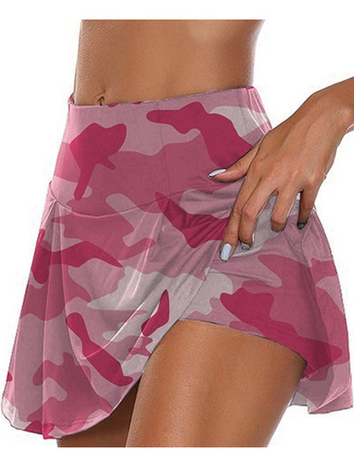 2022 Γυναικείες αθλητικές κοντές φούστες γυμναστικής χορού τένις Γρήγορο στέγνωμα Μασίφ γυναικεία φόδρα Μίνι γκολφ αθλητικές φούστες ψηλής μέσης