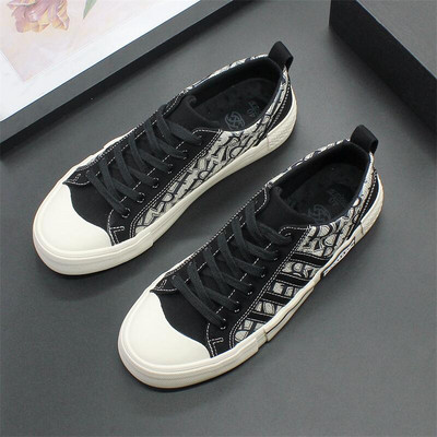 Nove muške cipele, jesenske prozračne platnene cipele, cipele za slobodno vrijeme s mekim potplatom, niske tenisice s ravnim potplatom, vulkanizirane cipele s ravnim potplatom
