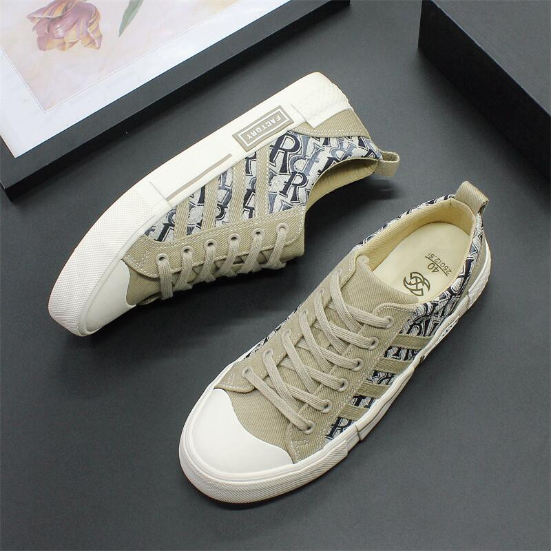 Nove muške cipele, jesenske prozračne platnene cipele, cipele za slobodno vrijeme s mekim potplatom, niske tenisice s ravnim potplatom, vulkanizirane cipele s ravnim potplatom