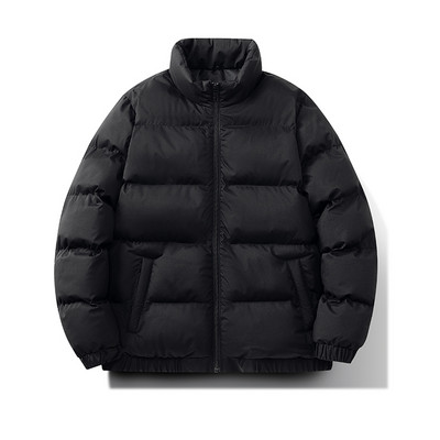 2023. Nova parka s printom lišća za muškarce Vjetrootporna topla zimska jakna Muška gornja odjeća Ležerna deblja parka s kapuljačom Muške vjetrovke