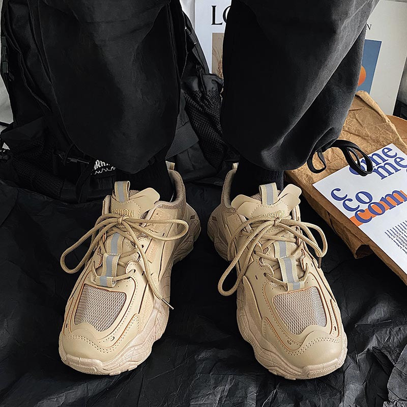 2023 Χοντροκομμένα Αθλητικά Αθλητικά Ανδρικά Μόδα Πλατφόρμα με κορδόνια Dad Shoes Λευκά Αναπνεύσιμα άνετα Αντρικά αθλητικά παπούτσια για τρέξιμο zapatillas