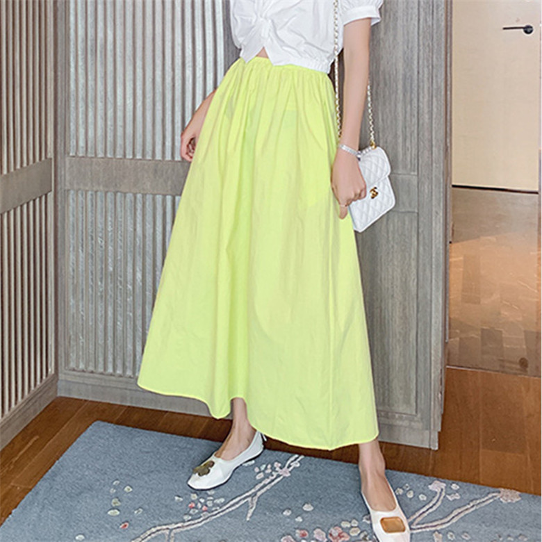 Madingi moteriški ilgi maxi sijonai,Nauji 2023 metų rudens medvilniniai lininiai vakarėlių sijonai,saldainių spalvos Vasariniai vintažiniai sijonai Didelis dydis 6XL 7XL