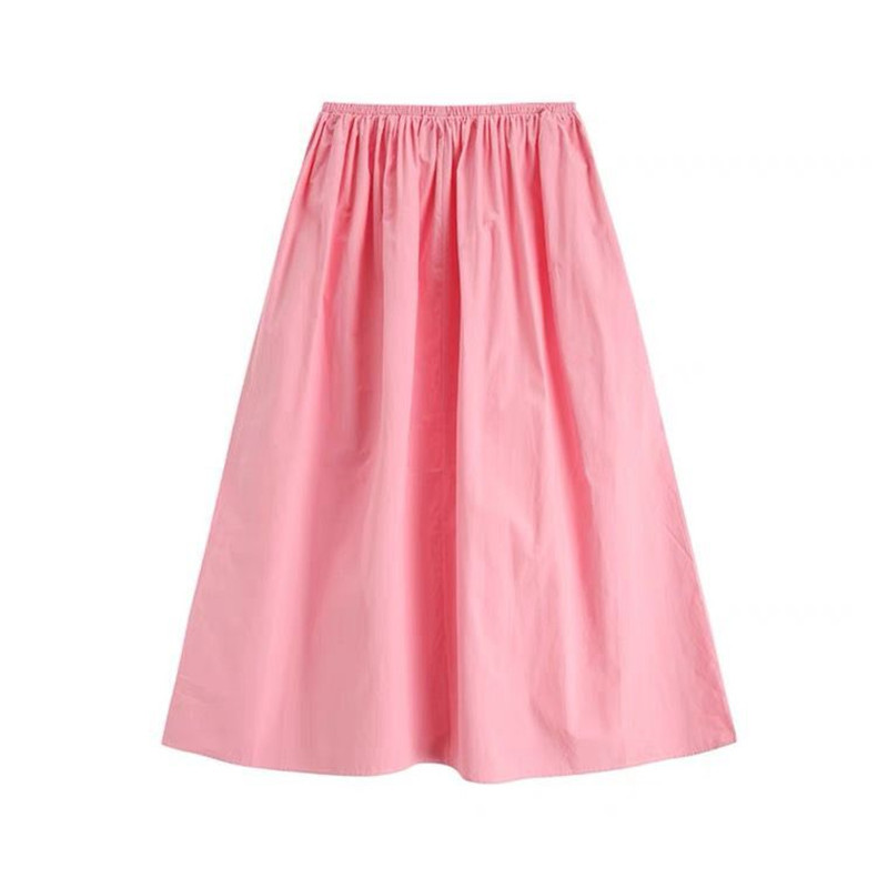 Madingi moteriški ilgi maxi sijonai,Nauji 2023 metų rudens medvilniniai lininiai vakarėlių sijonai,saldainių spalvos Vasariniai vintažiniai sijonai Didelis dydis 6XL 7XL